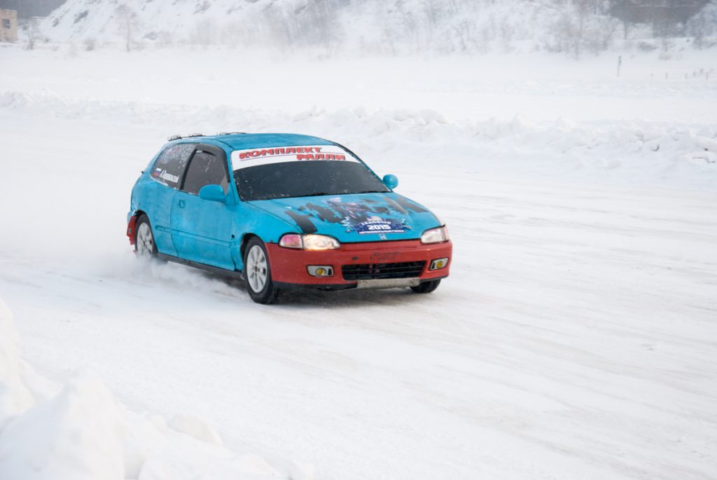 Honda Civic Алексея Перевальского из команды "Комплект-Ралли"